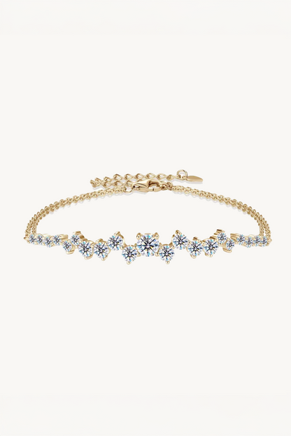 Aureline Moissanite Bracelet
